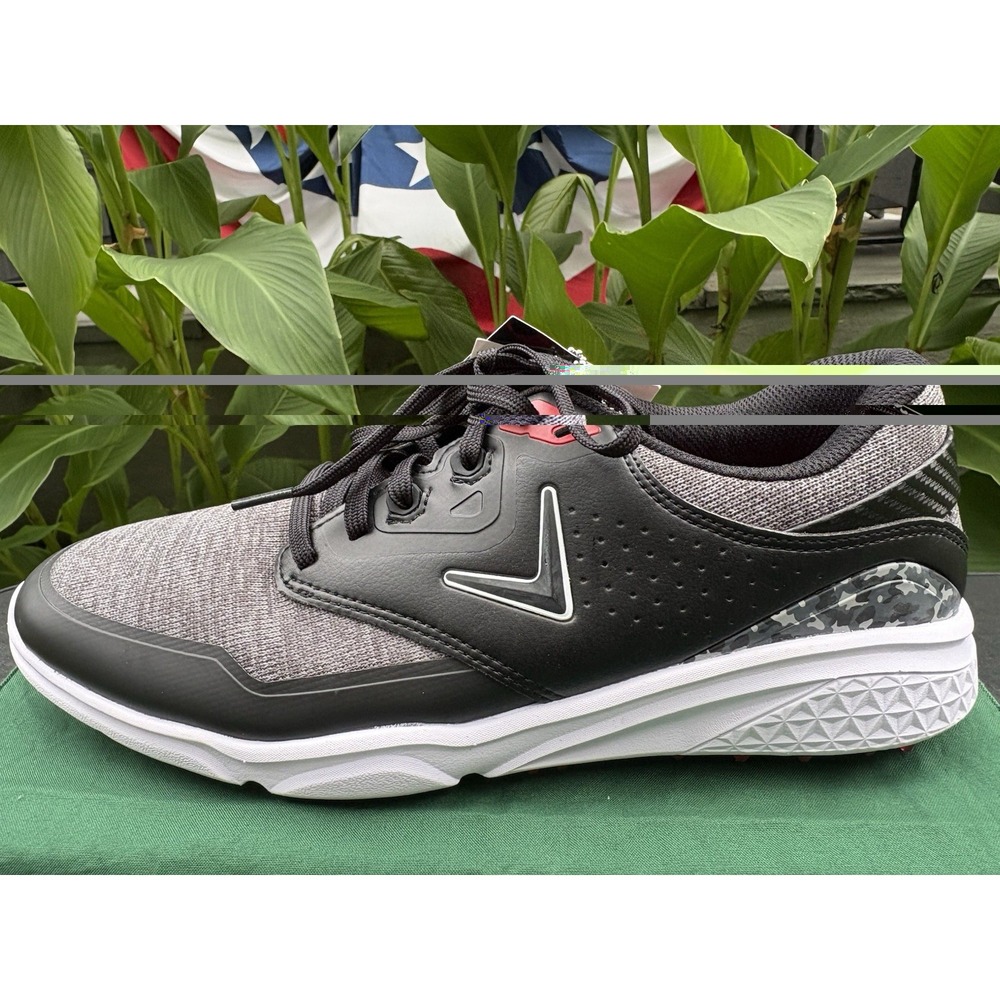 Callaway Golf Coronado v3 Spikeless Mens Black Red Golf Shoes Size 11.5 NWT